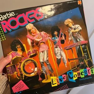 Barbie and The Rockers Live Concert Instruments (NIB)